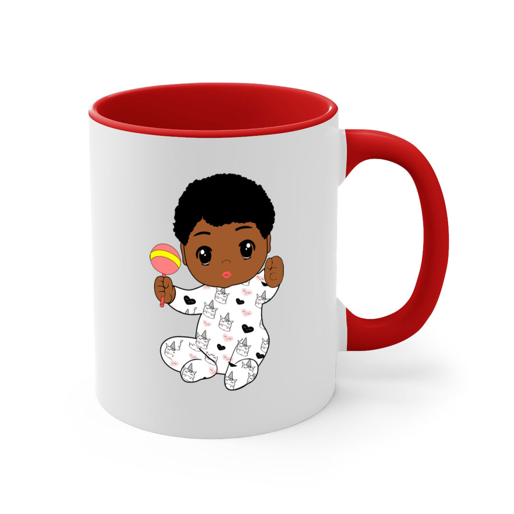 black baby boy 7#- Black men - Boys-Mug / Coffee Cup