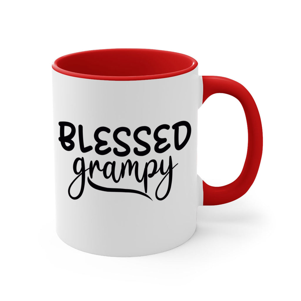 blessed grampy 77#- grandpa-Mug / Coffee Cup