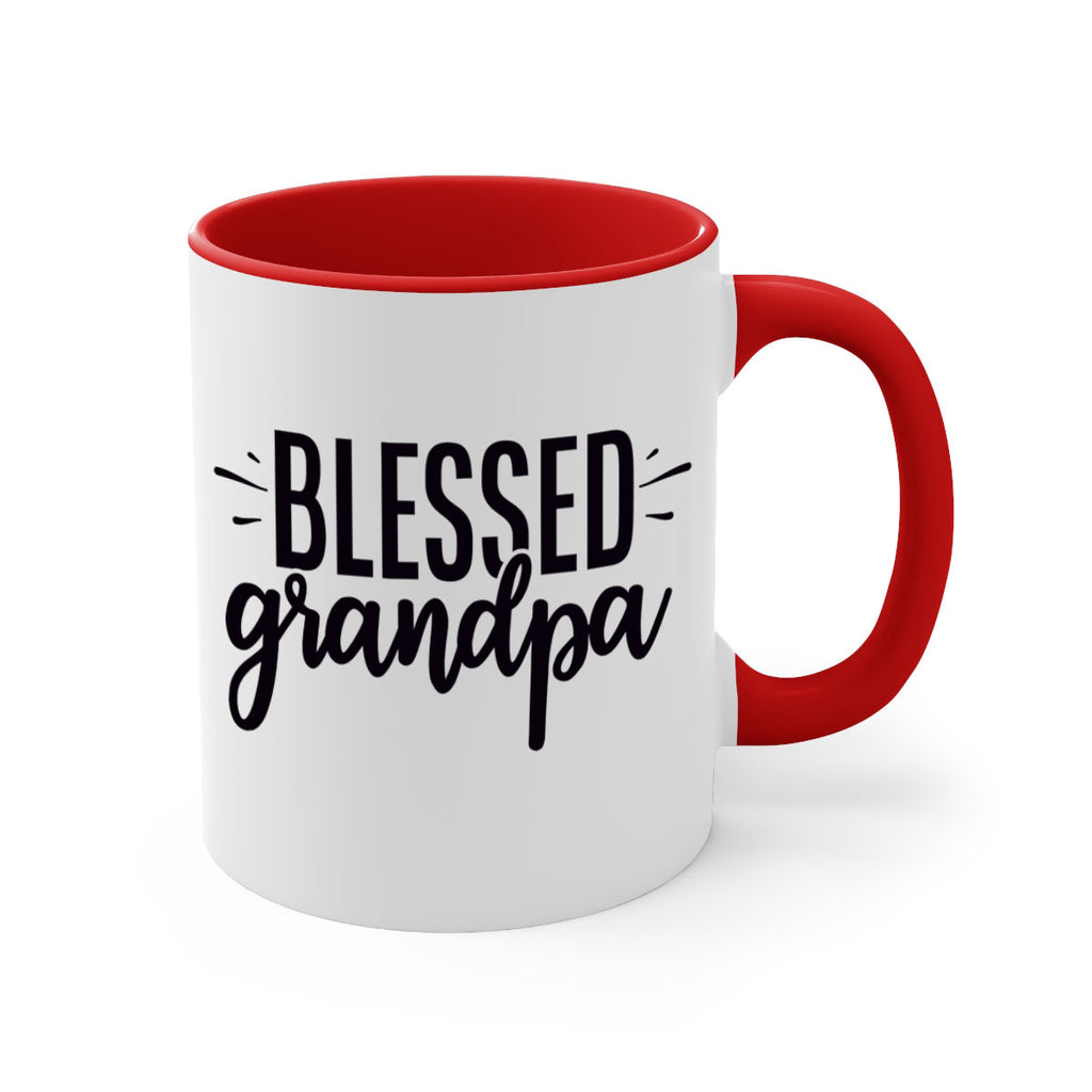 blessed grandpa 74#- grandpa-Mug / Coffee Cup