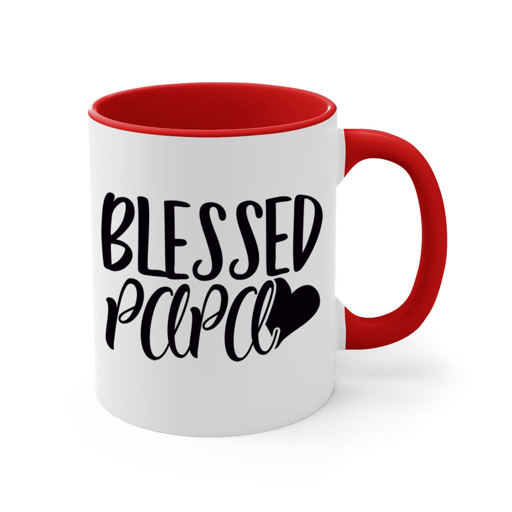 blessed papa 70#- grandpa-Mug / Coffee Cup