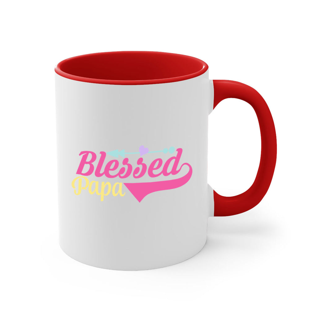 blessed papa 73#- grandpa-Mug / Coffee Cup