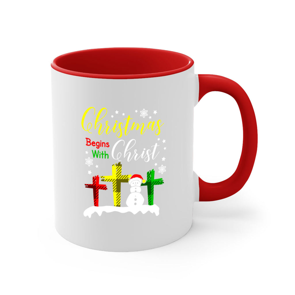 christmas begins with christ style 97#- christmas-Mug / Coffee Cup