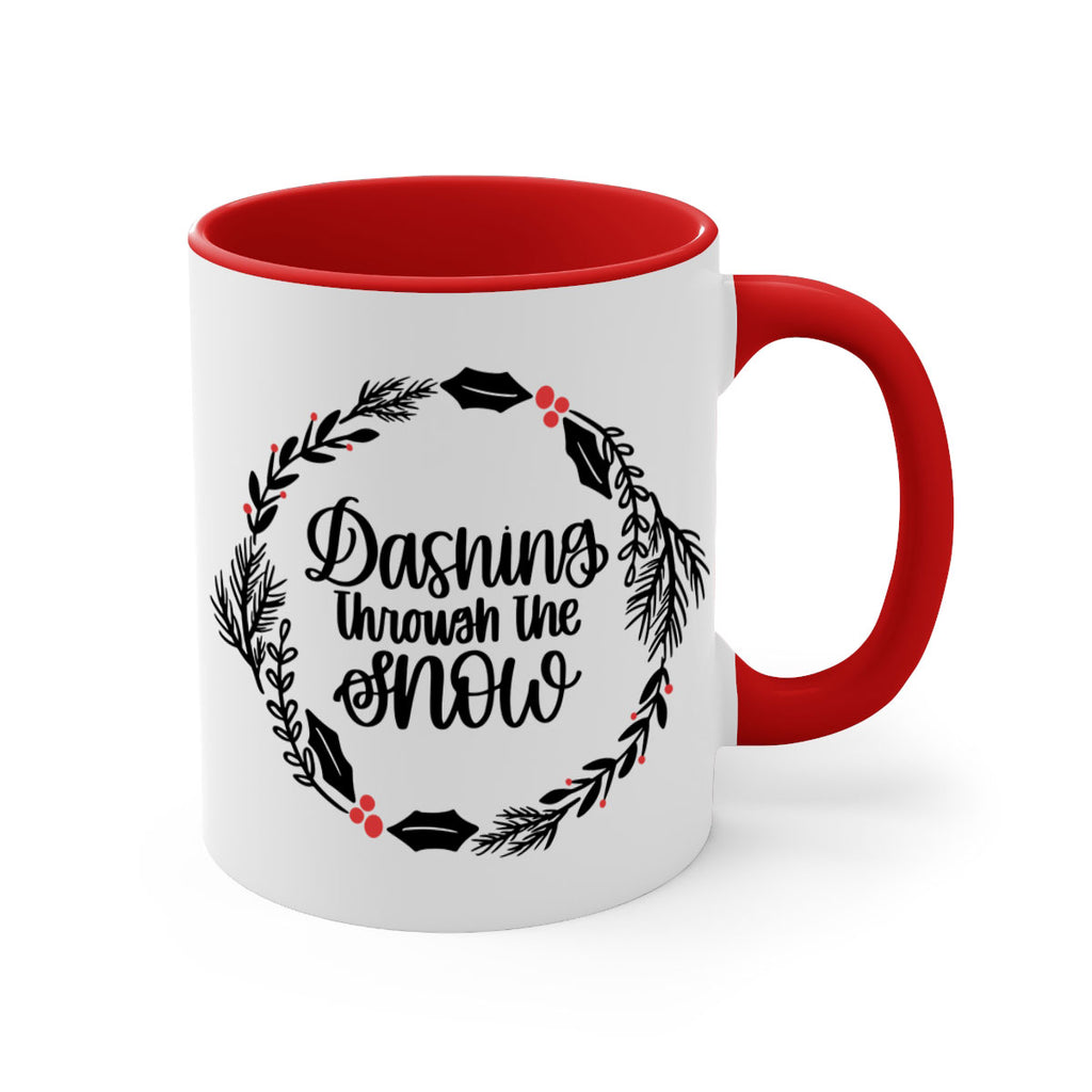 christmas ornamentsdashing through the snow 192#- christmas-Mug / Coffee Cup