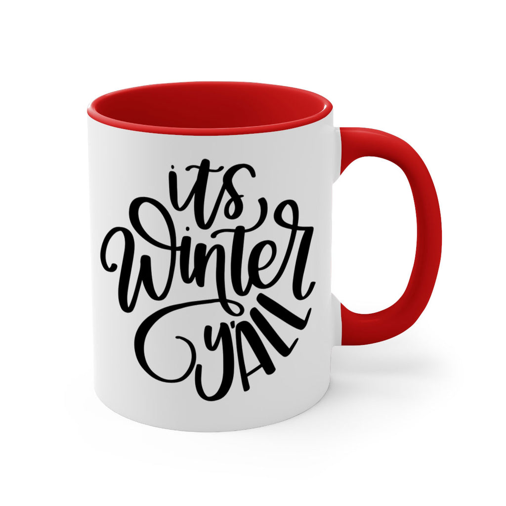 christmas ornamentsits winter y∩all 185#- christmas-Mug / Coffee Cup