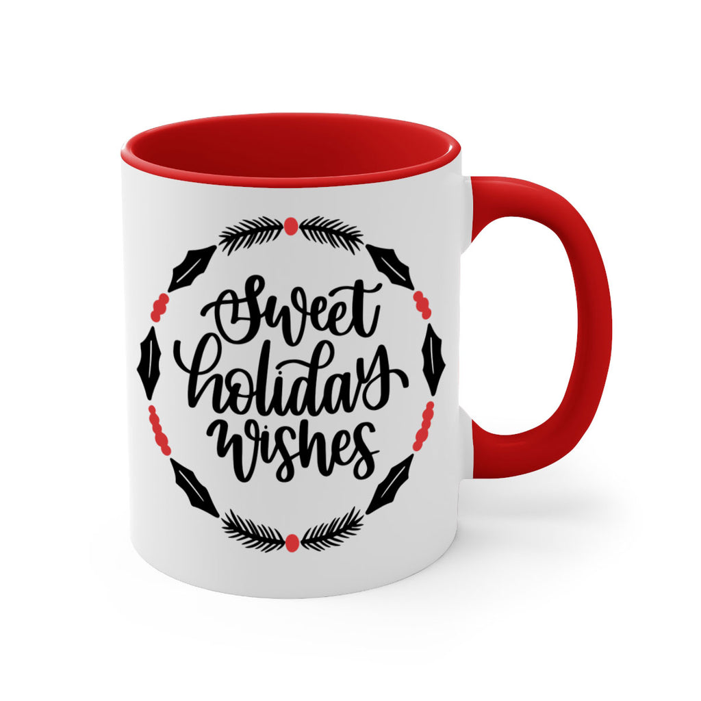 christmas ornamentssweet holiday wishes 172#- christmas-Mug / Coffee Cup