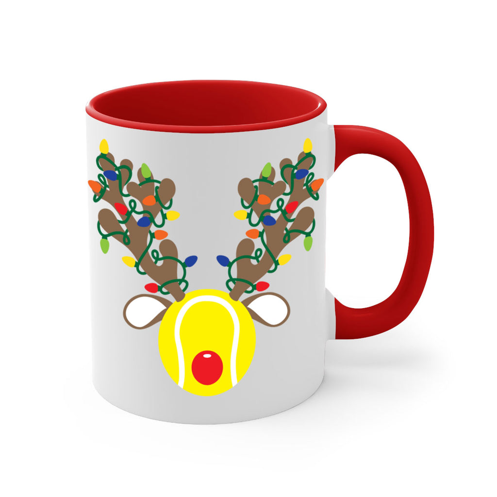 christmas reindeer antler tennis alt style 120#- christmas-Mug / Coffee Cup