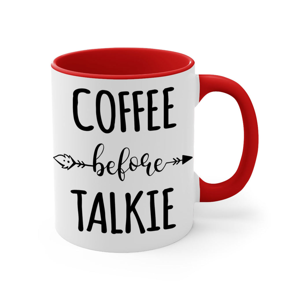 coffee before talkie 248#- coffee-Mug / Coffee Cup