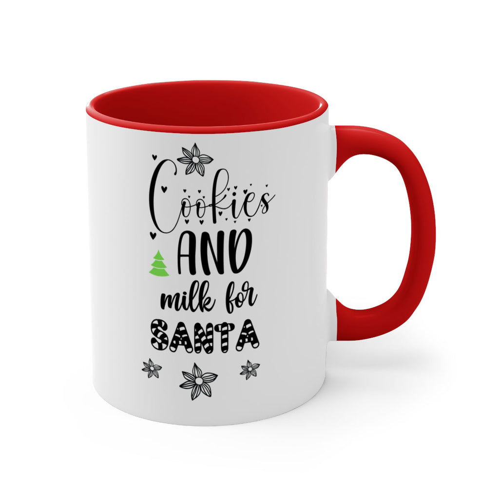 cookies and milk for santa style 137#- christmas-Mug / Coffee Cup