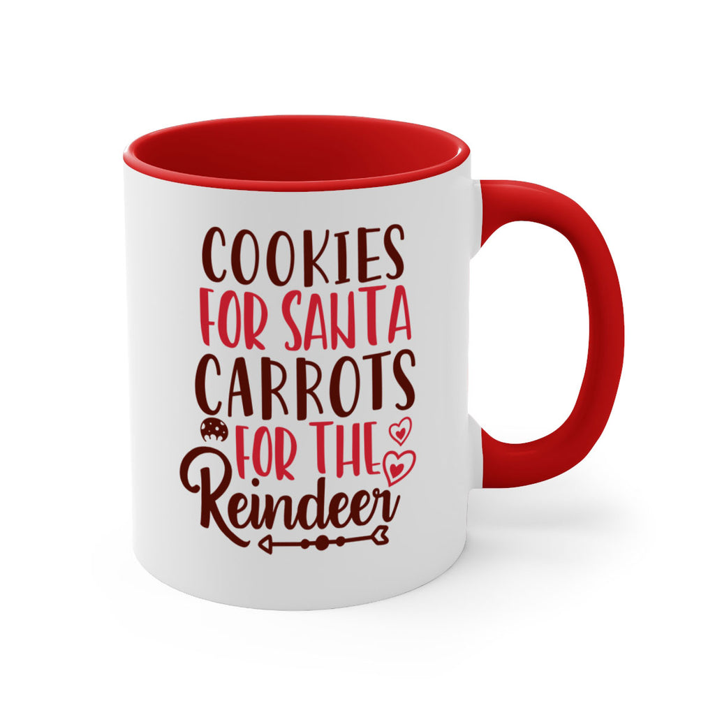 cookies for santa carrots for the reindeer 289#- christmas-Mug / Coffee Cup