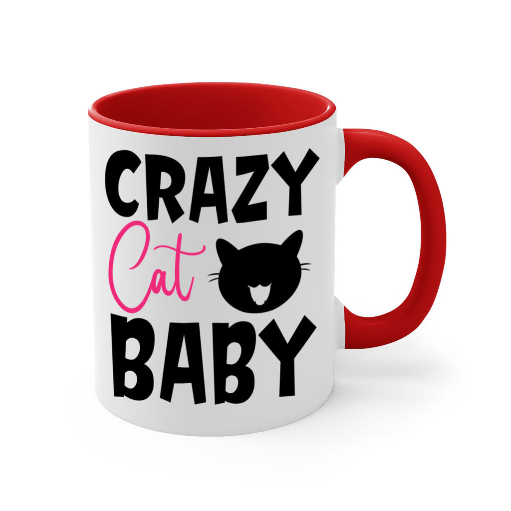 crazy cat baby Style 270#- baby2-Mug / Coffee Cup