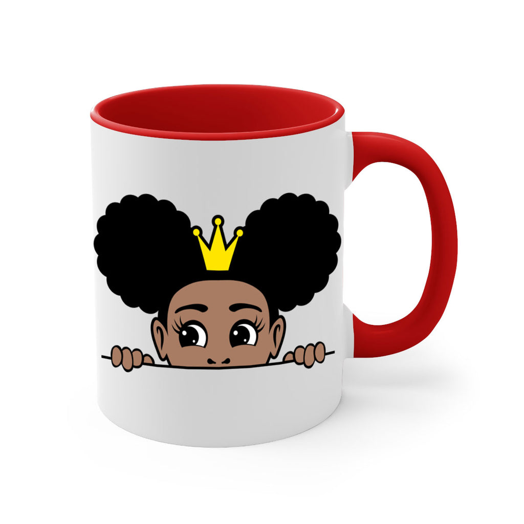 crown afro puffs 51#- Black women - Girls-Mug / Coffee Cup