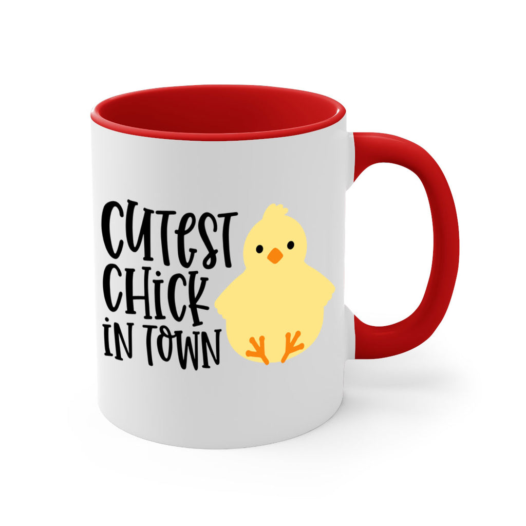 cutest chick in town 61#- easter-Mug / Coffee Cup