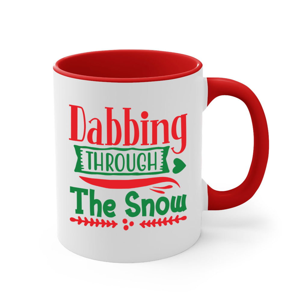 dabbing through the snow style 145#- christmas-Mug / Coffee Cup