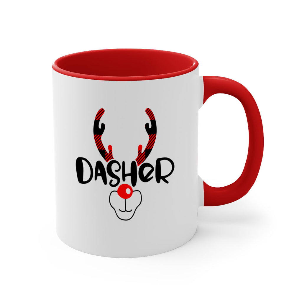 dasher reindeer style 1#- christmas-Mug / Coffee Cup