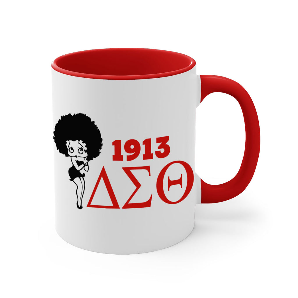 delta sigma theta 4#- black words - phrases-Mug / Coffee Cup