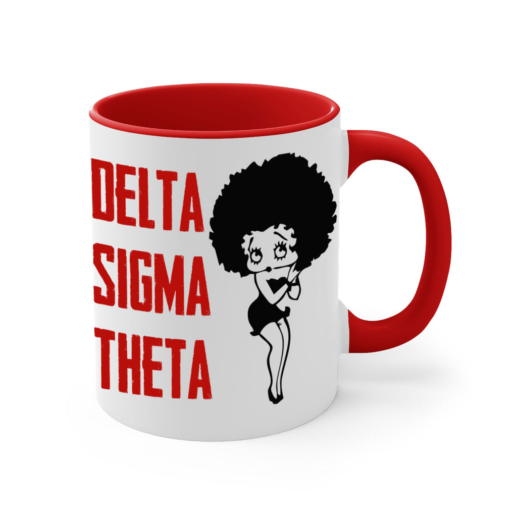 delta sigma theta 5#- black words - phrases-Mug / Coffee Cup