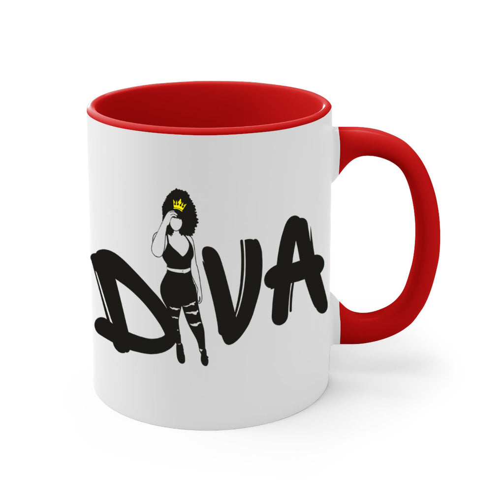 diva 6#- Black women - Girls-Mug / Coffee Cup