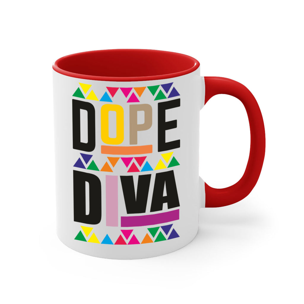 dope diva- black words - phrases-Mug / Coffee Cup