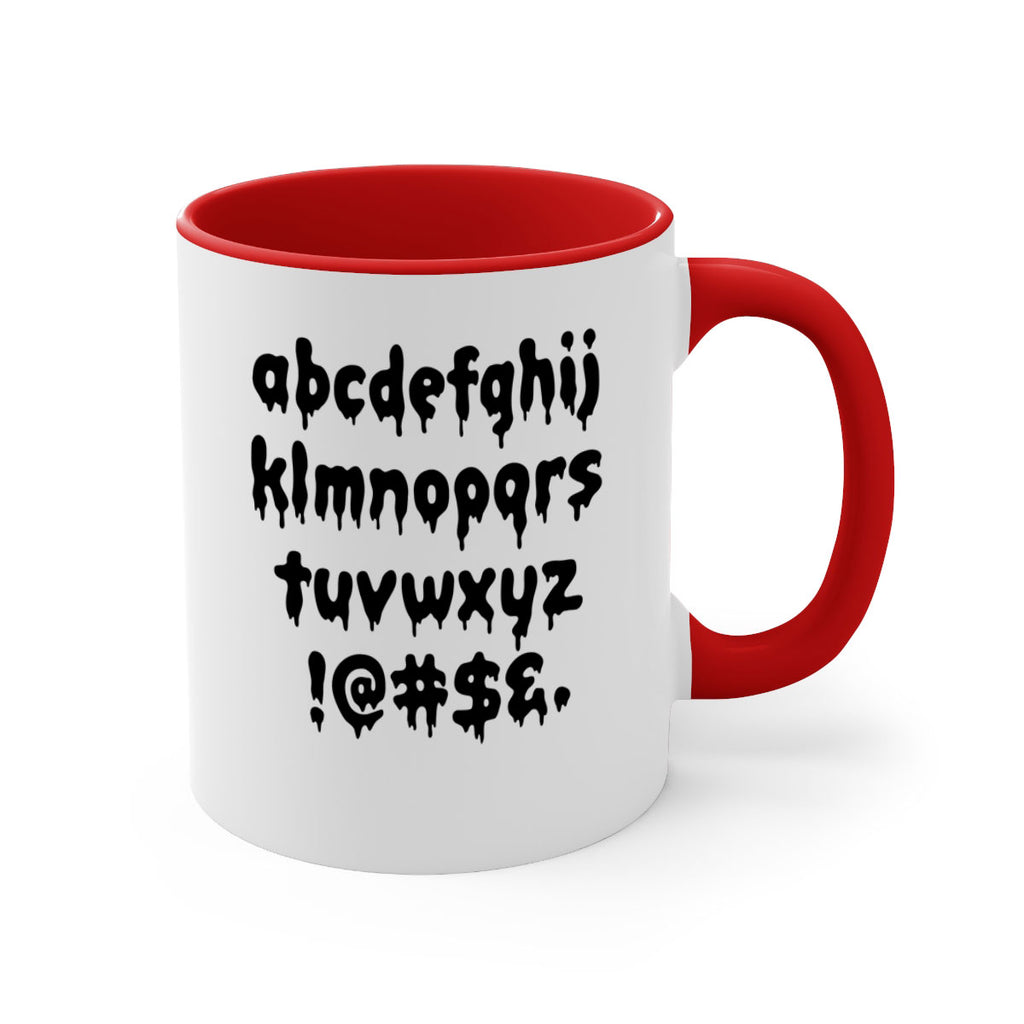 dripping lowercase 162#- black words - phrases-Mug / Coffee Cup