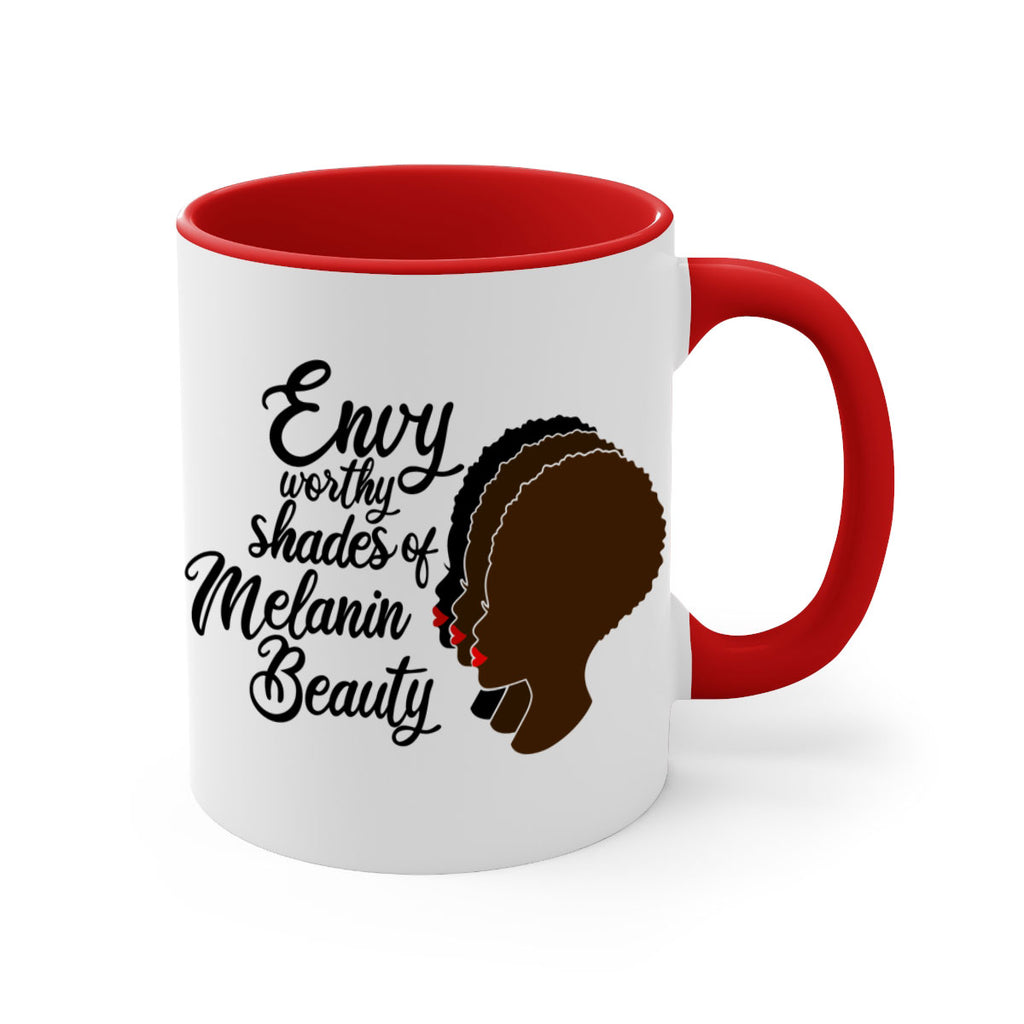 envy worth shades of melanin Style 39#- Black women - Girls-Mug / Coffee Cup