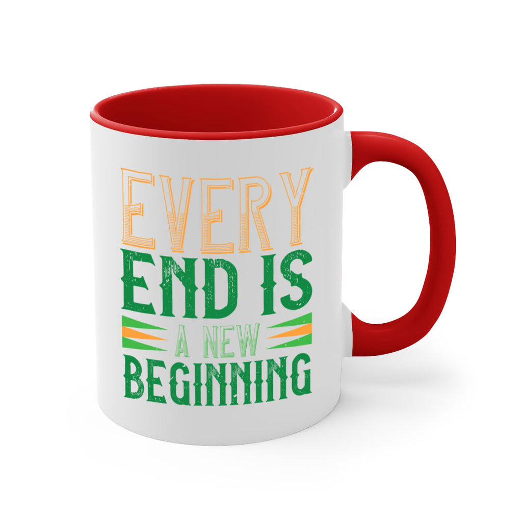 every end is a new beginning Style 138#- St Patricks Day-Mug / Coffee Cup