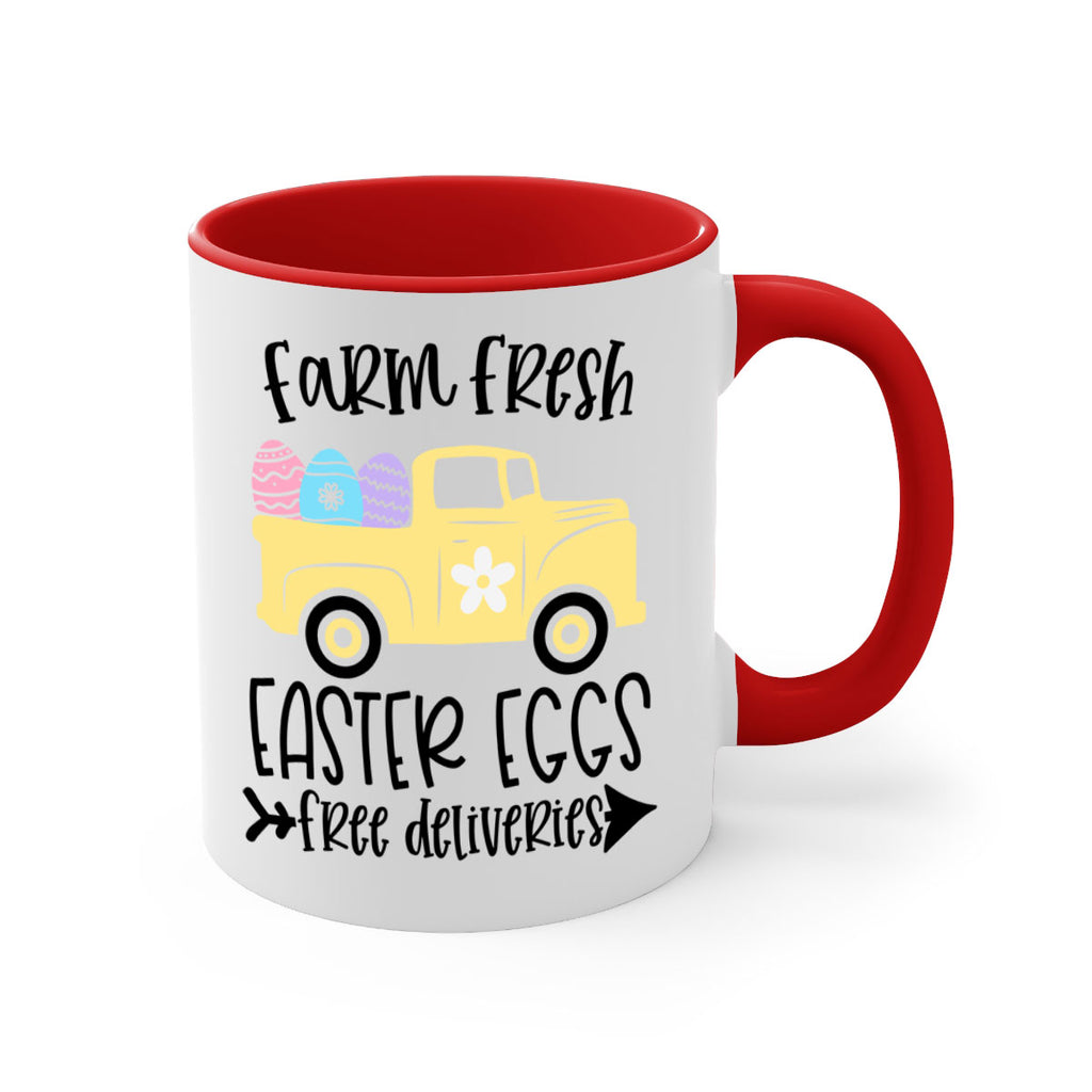 farm fresh easter eggs 46#- easter-Mug / Coffee Cup