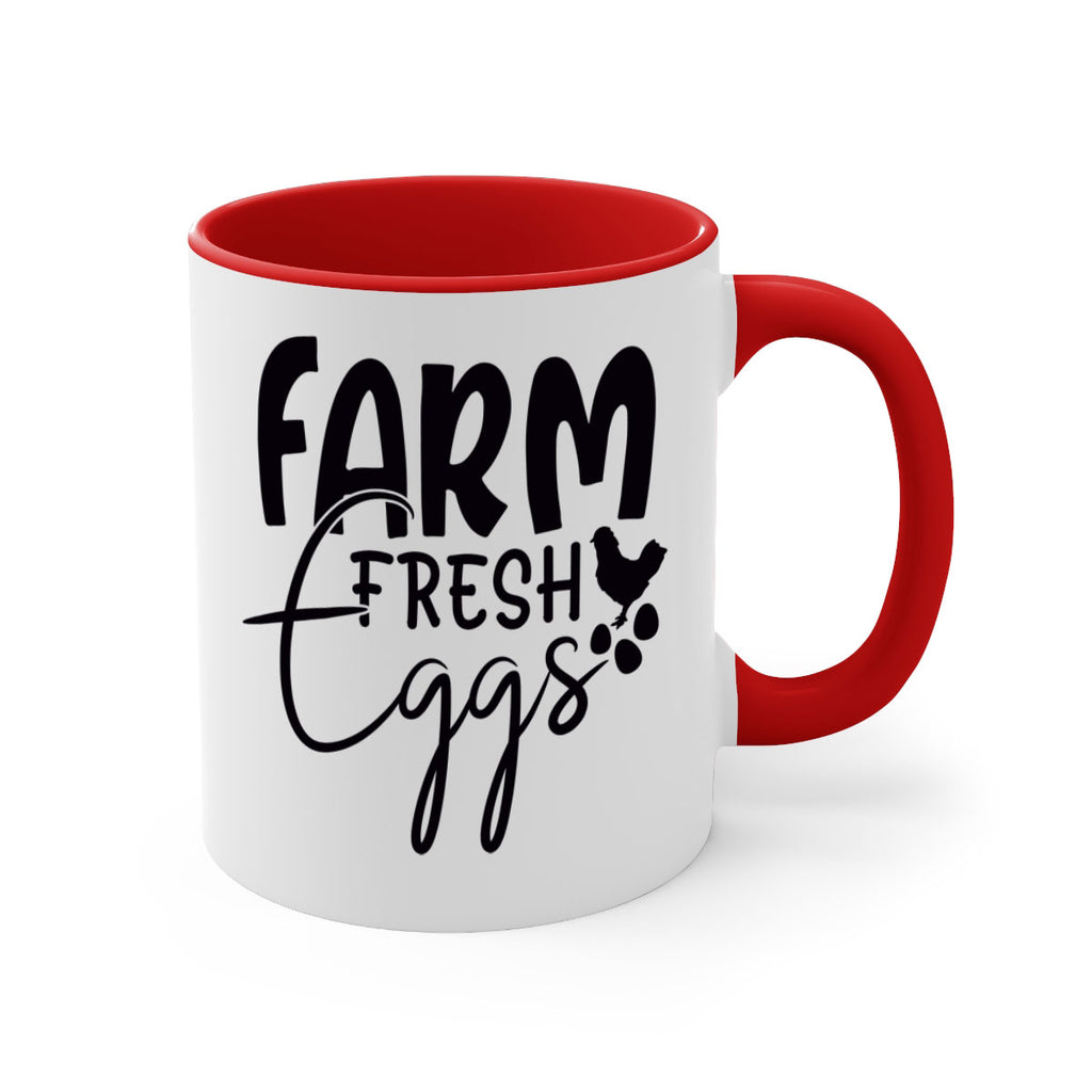 farm fresh eggs 103#- kitchen-Mug / Coffee Cup