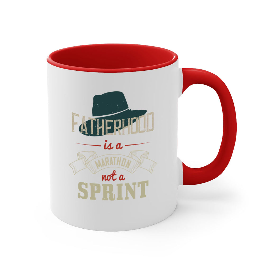 fatherhood is a marathon 227#- fathers day-Mug / Coffee Cup