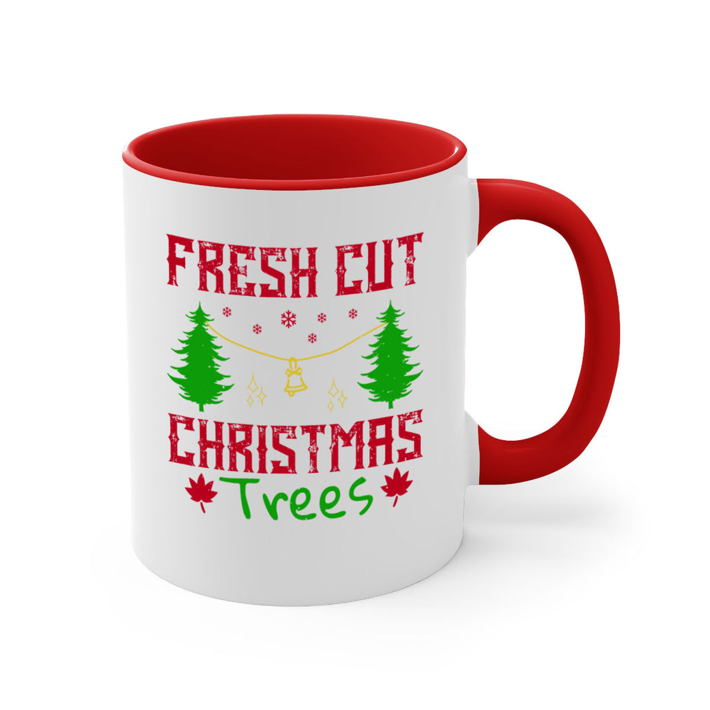 fresh cut christmas trees 452#- christmas-Mug / Coffee Cup