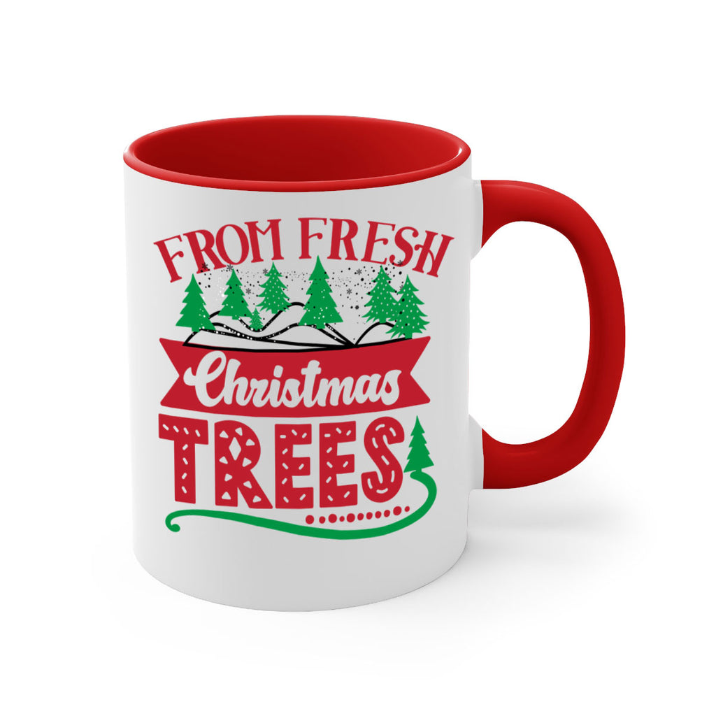 from fresh christmas trees style 218#- christmas-Mug / Coffee Cup