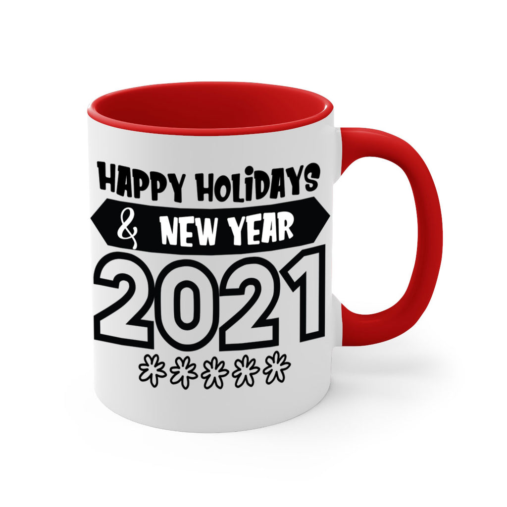 happy holidays new year style 257#- christmas-Mug / Coffee Cup