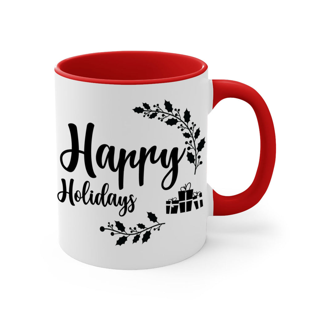 happy holidays style 7#- christmas-Mug / Coffee Cup