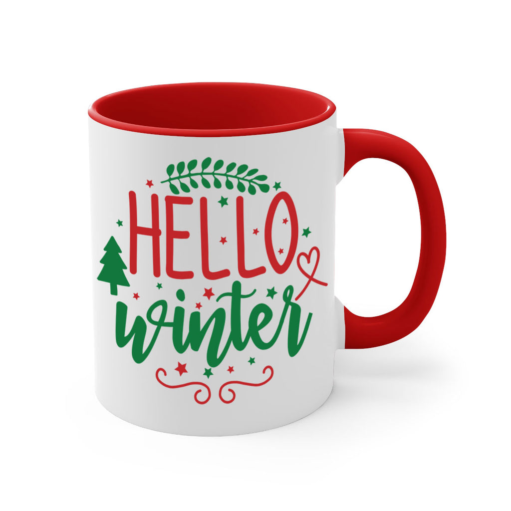 hello winter style 286#- christmas-Mug / Coffee Cup