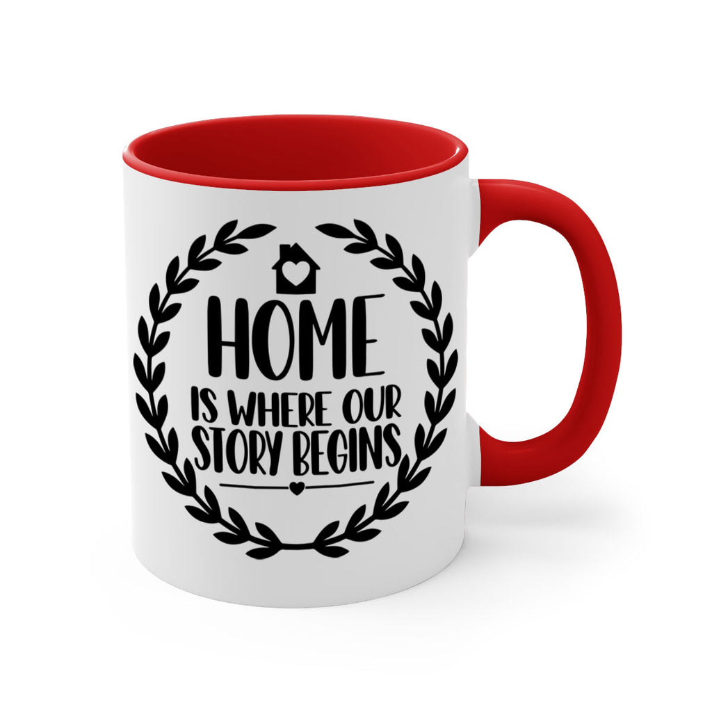 home is where our story begins 12#- home-Mug / Coffee Cup