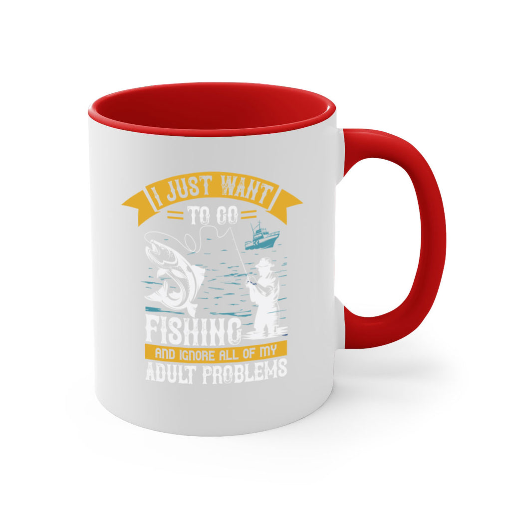 i just want to go fishing and ignore all of my 106#- fishing-Mug / Coffee Cup