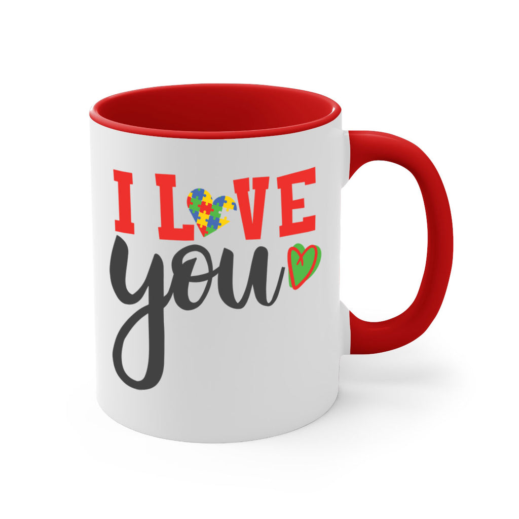 i love you Style 23#- autism-Mug / Coffee Cup