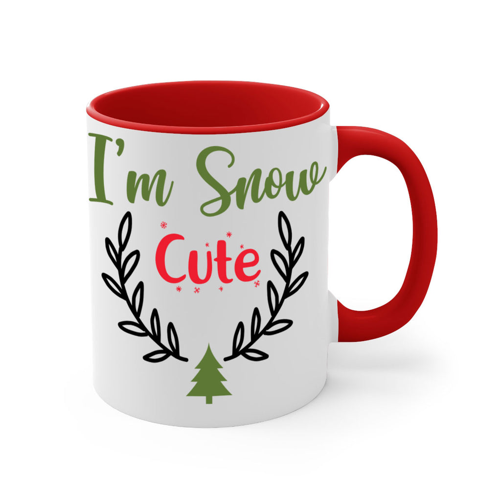 i m snow cute style 342#- christmas-Mug / Coffee Cup