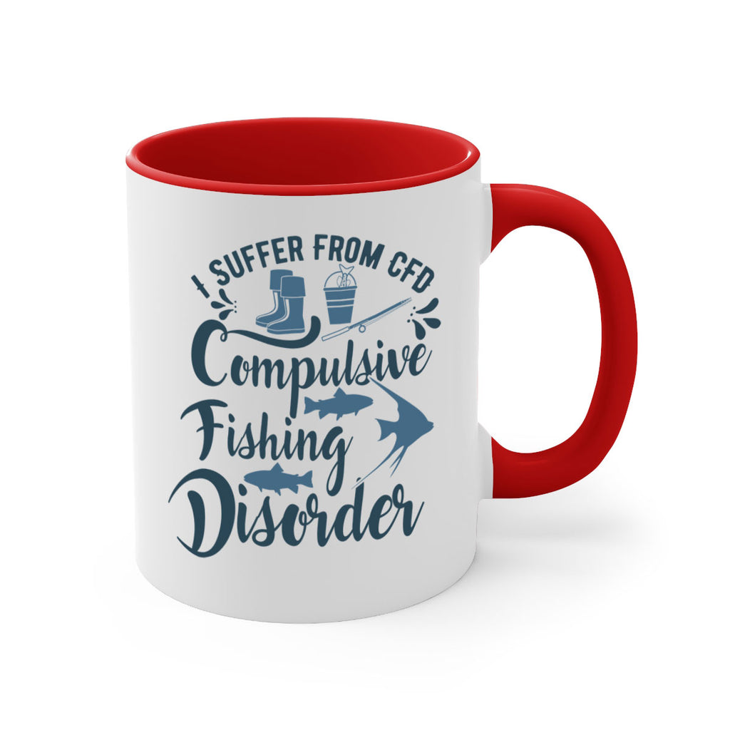 i suffer from 98#- fishing-Mug / Coffee Cup
