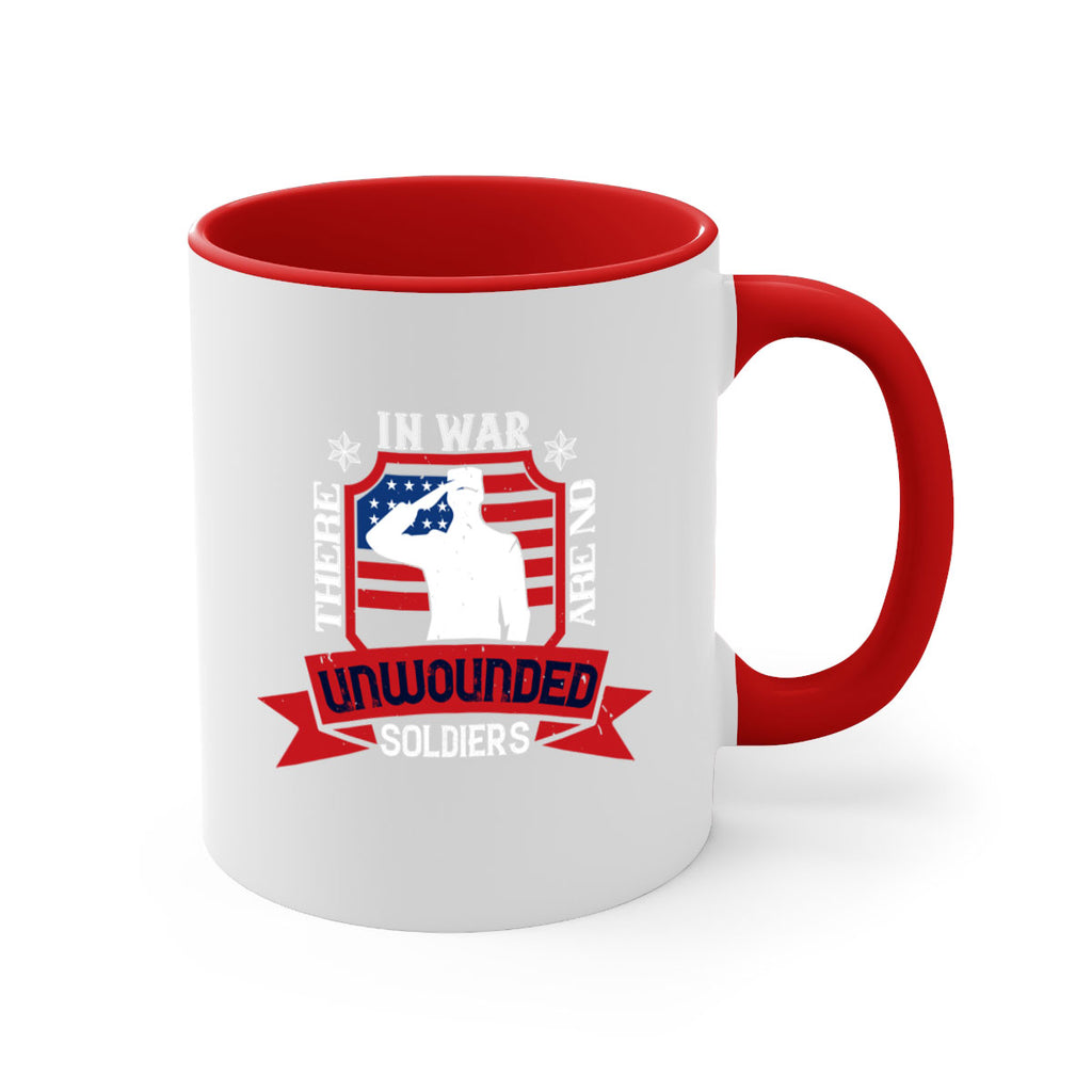 in war there are no unwounded 100#- veterns day-Mug / Coffee Cup