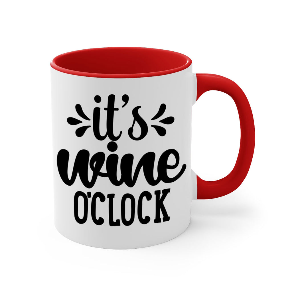 it is wine oclock 190#- wine-Mug / Coffee Cup