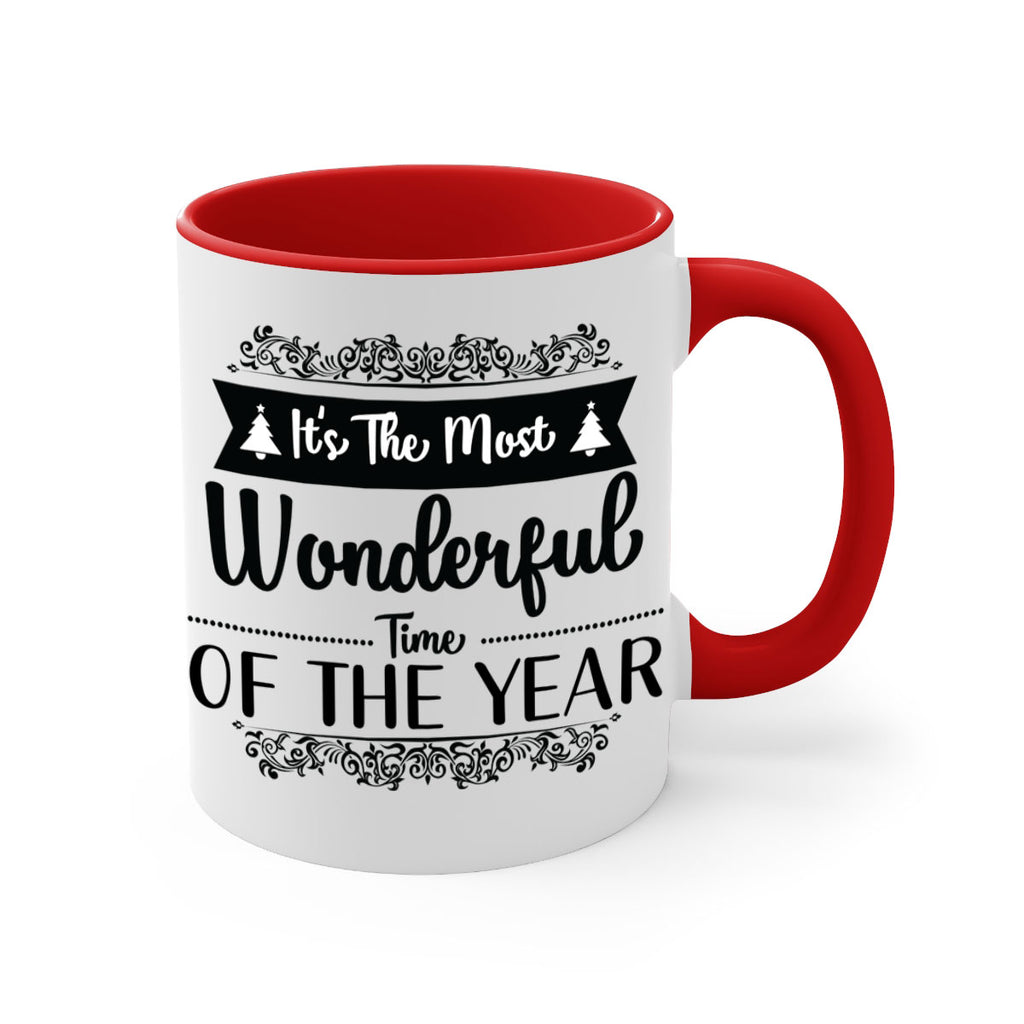 it s the most wonderful time of the year style 369#- christmas-Mug / Coffee Cup