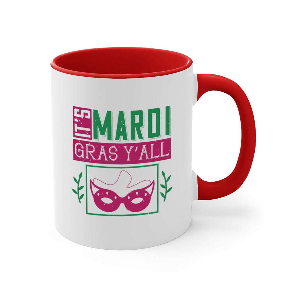 it’s mardi gras y’all 60#- mardi gras-Mug / Coffee Cup