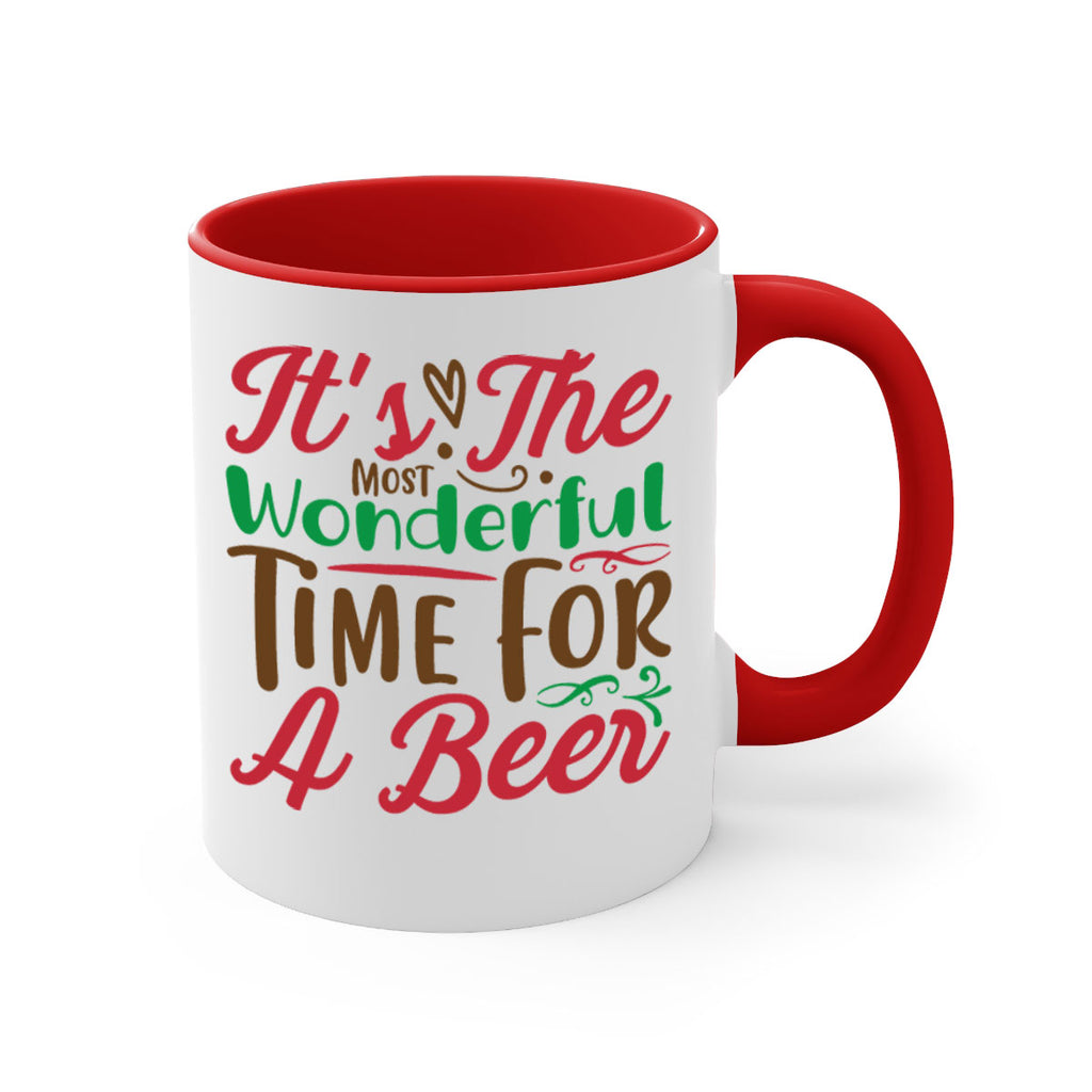 its the most wonderful time for a beer 250#- christmas-Mug / Coffee Cup