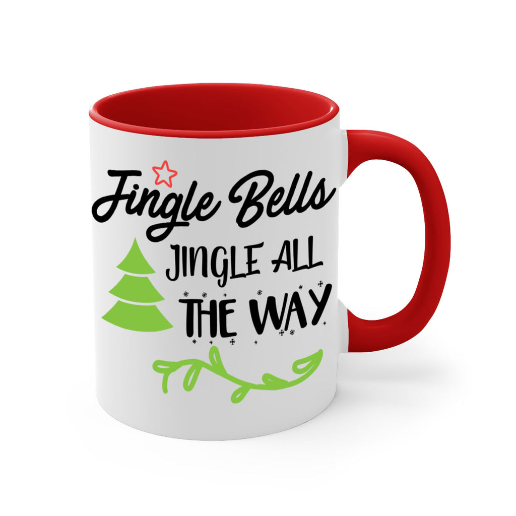 jingle bells jingle all the way style 399#- christmas-Mug / Coffee Cup