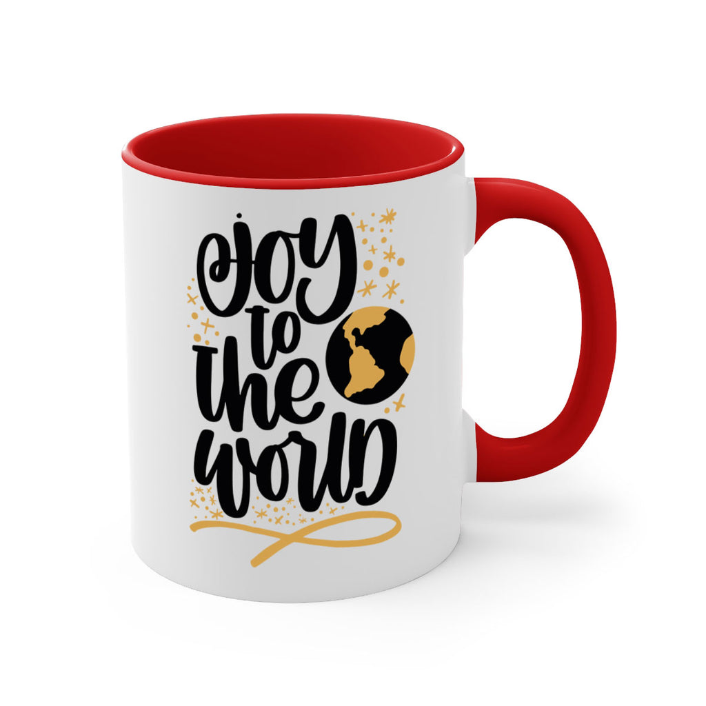 joy to the world gold 110#- christmas-Mug / Coffee Cup