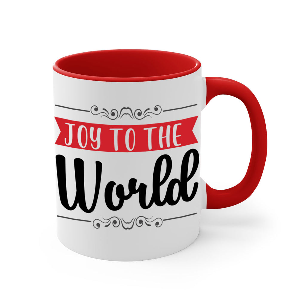 joy to the world style 413#- christmas-Mug / Coffee Cup