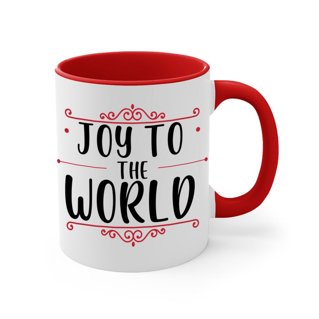 joy to the world style 415#- christmas-Mug / Coffee Cup