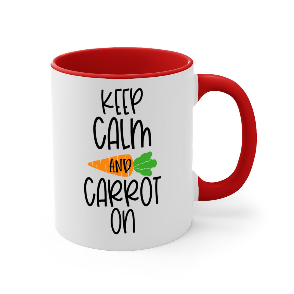 keep calm and carrot on 18#- easter-Mug / Coffee Cup