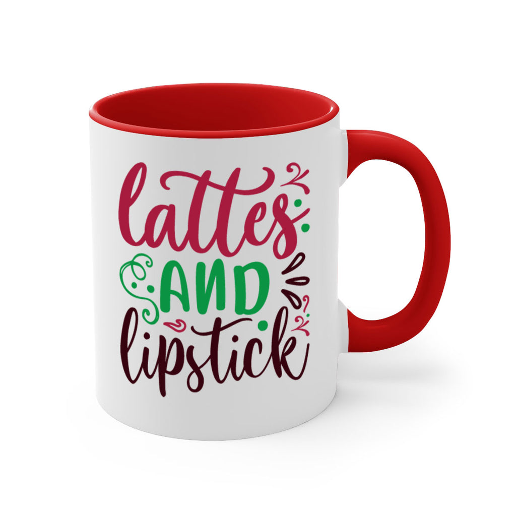 lattes and lipstick 236#- christmas-Mug / Coffee Cup