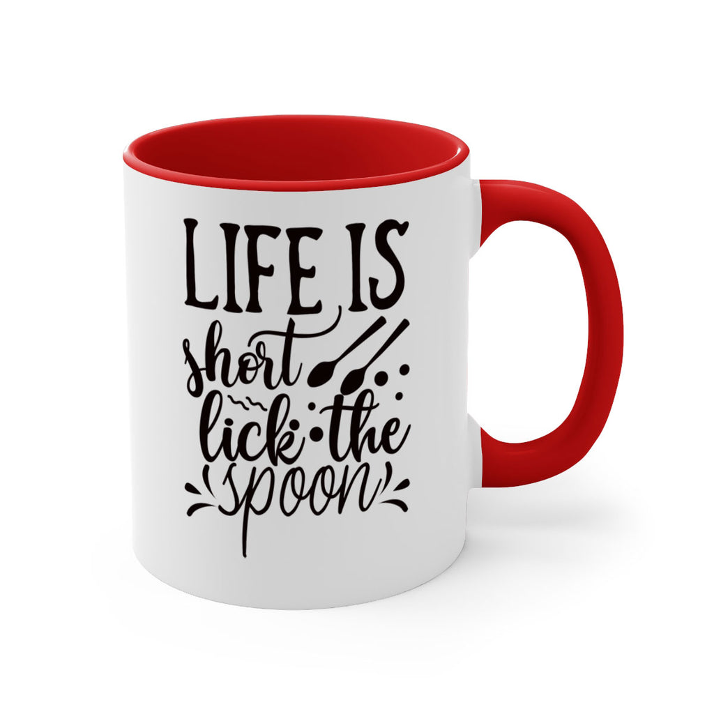 life is short lick the spoon 23#- kitchen-Mug / Coffee Cup